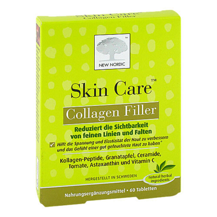 Skin Care Collagen Filler Tabletten, 60 St