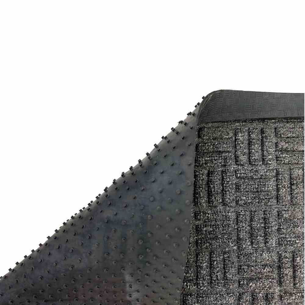 Außenmatte QUADRO - anthrazit - 45x75 cm