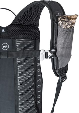 FR LITE RACE, 10 L, Protektorenrucksack  carbon greyblack  ML