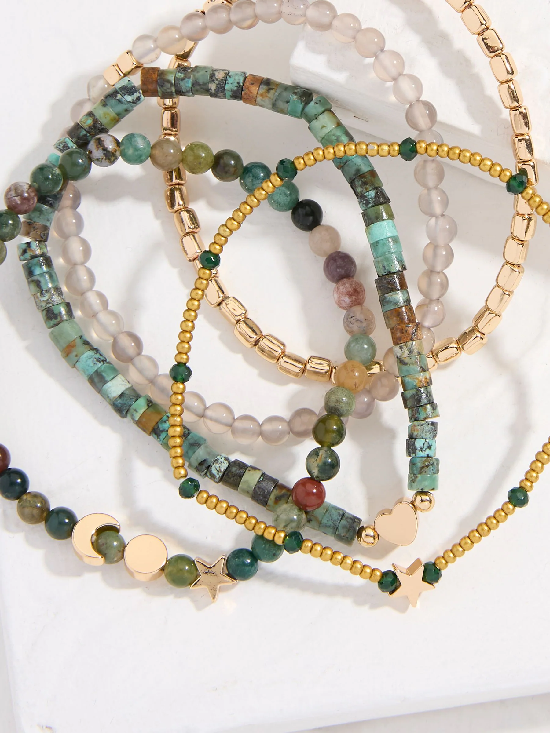 FatFace Stretch Stack Bracelet