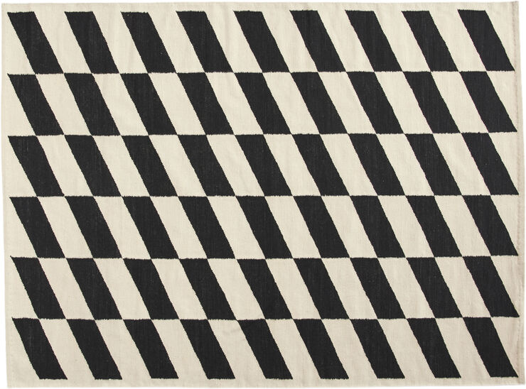 Hay Shift Kelim Rug-W170 x L240-Black
