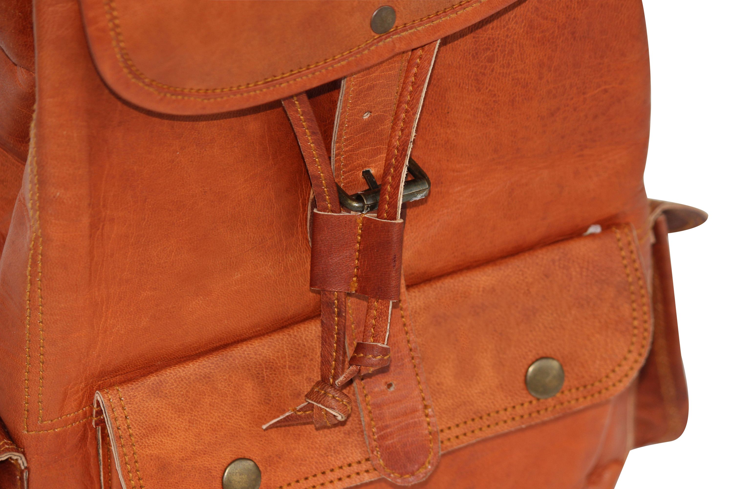Lederrucksack BOBBIE L