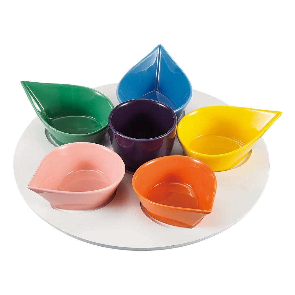 Service apéritif Aura 7 pièces 34 cm Table passion