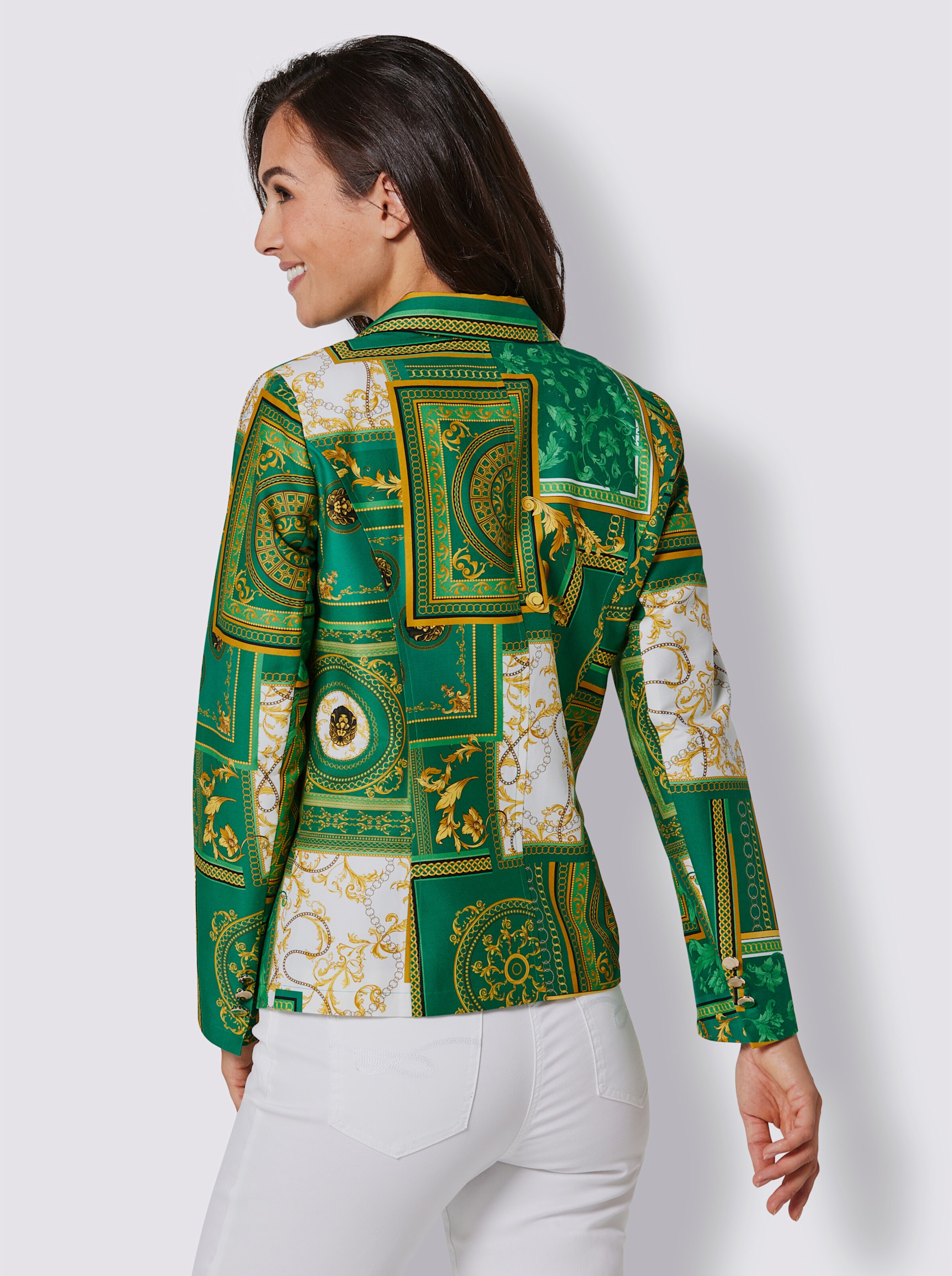 Seiden-Baumwoll-Blazer