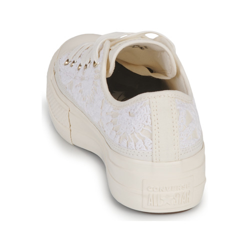 Converse - CHUCK TAYLOR ALL STAR LIFT-WHITE/EGRET/EGRET - Blanc
