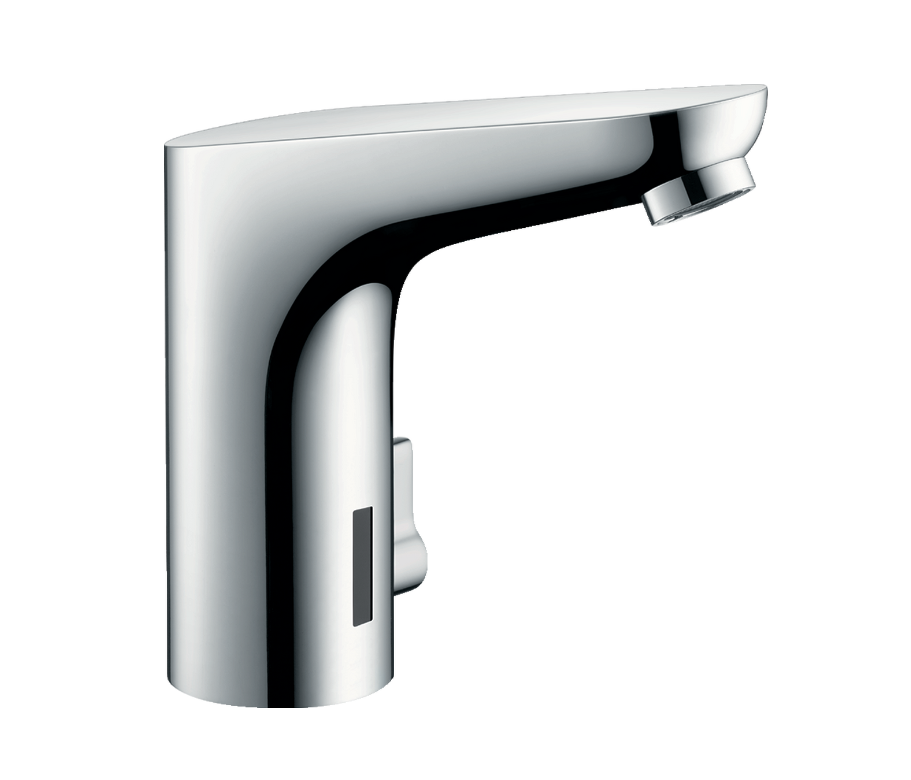 Hansgrohe Focus E2 1-gats wastafelkraan met temperatuurregeling chroom
