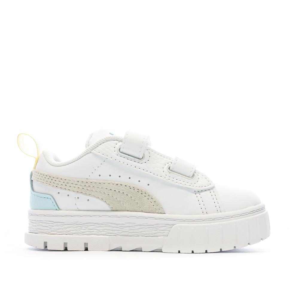 Puma Baskets Blanches Fille Puma Mayze Daisy