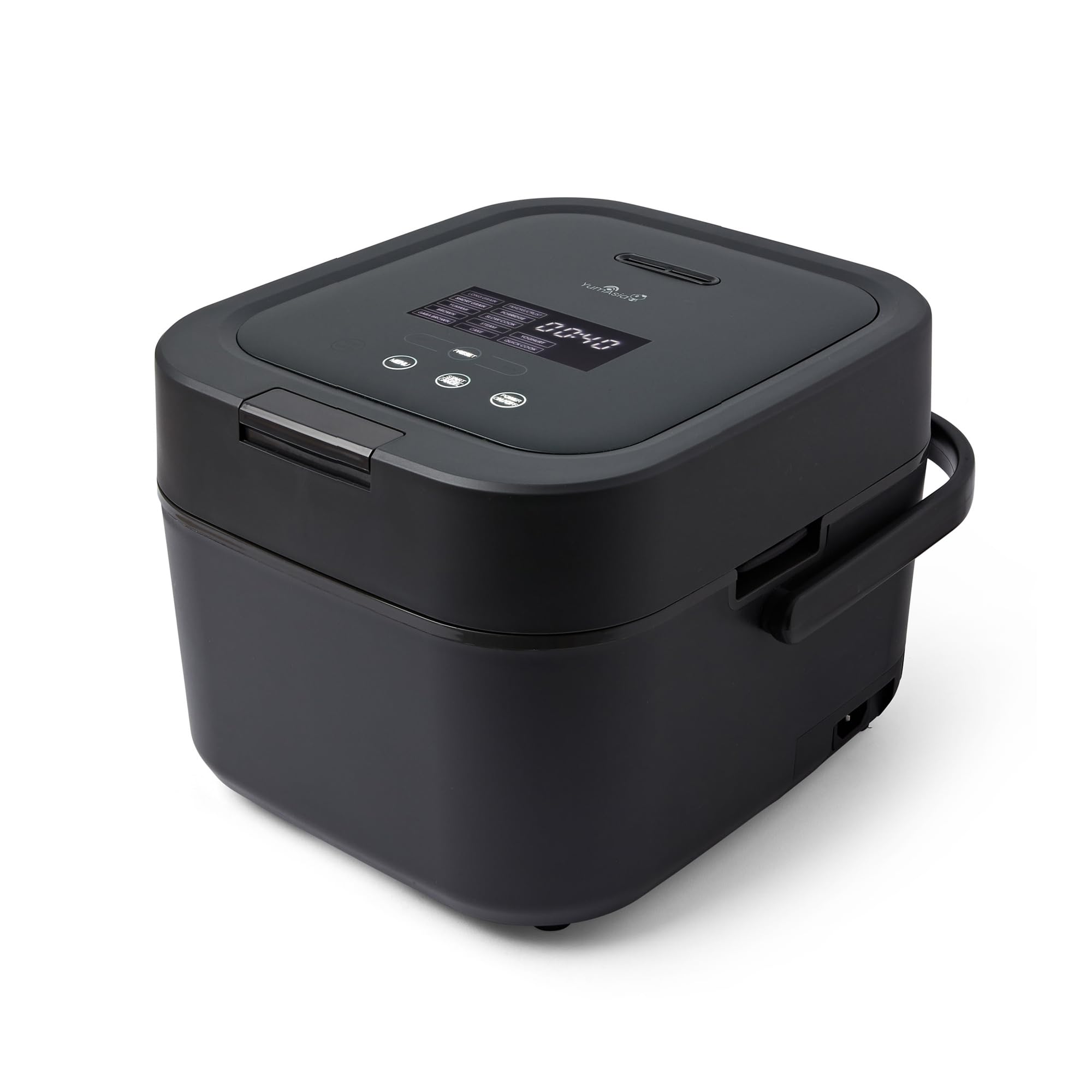 Yum Asia Hotaru Cuiseur à riz avec chauffage par induction (IH) et bol en céramique (3 tasses, 0,54 litre), 7 fonctions de cuisson du riz, 5 fonctions