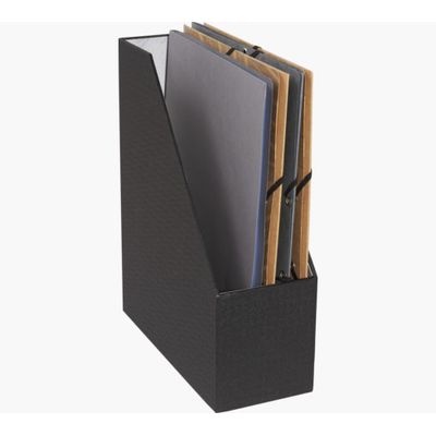 Exacompta OfficeByMe - Porte-revues - dos 100 mm - noir