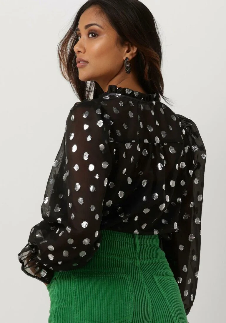 CO\\'COUTURE zwarte co'couture blouse naomi blouse