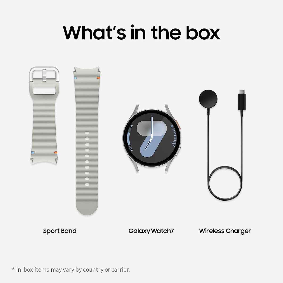 Galaxy Watch7 44mm LTE (sølv)