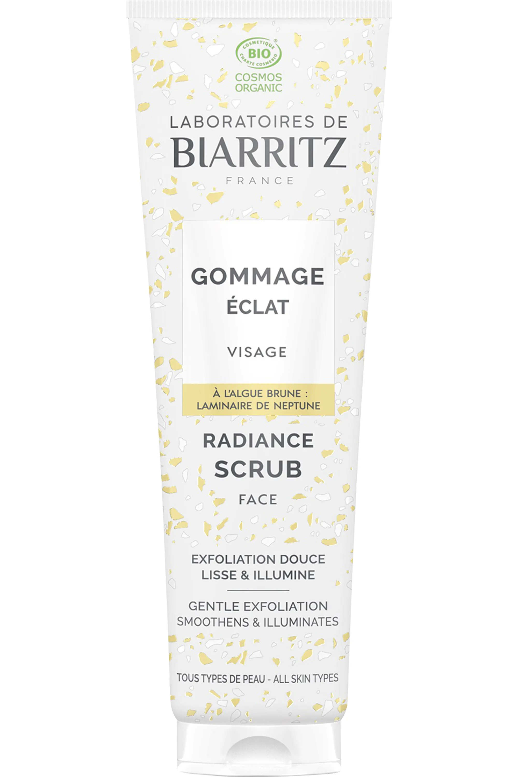 LABORATOIRES DE BIARRITZ Gommage éclat visage à l’algue brune-75 ml