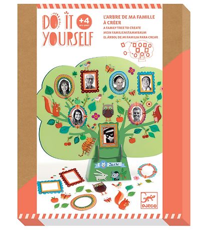 Djeco Kreativset - Familiy Tree DIY - A Family Tree To Create