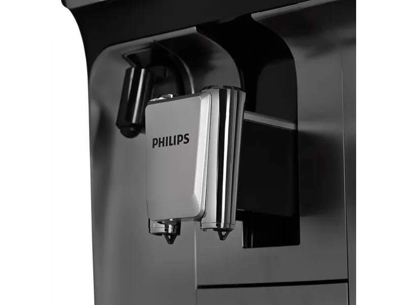 Philips Series 2300 EP2334 - Automatisk kaffemaskine med mælkeskummer - 15 bar - sort/skinnende kashmirgrå