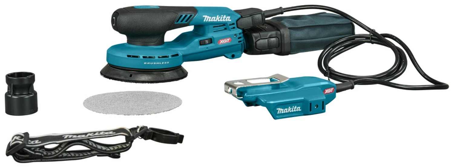 Makita BO001CGZJNL XGT 40V Li-ion accu Exentrische schuurmachine in Mbox - 125mm