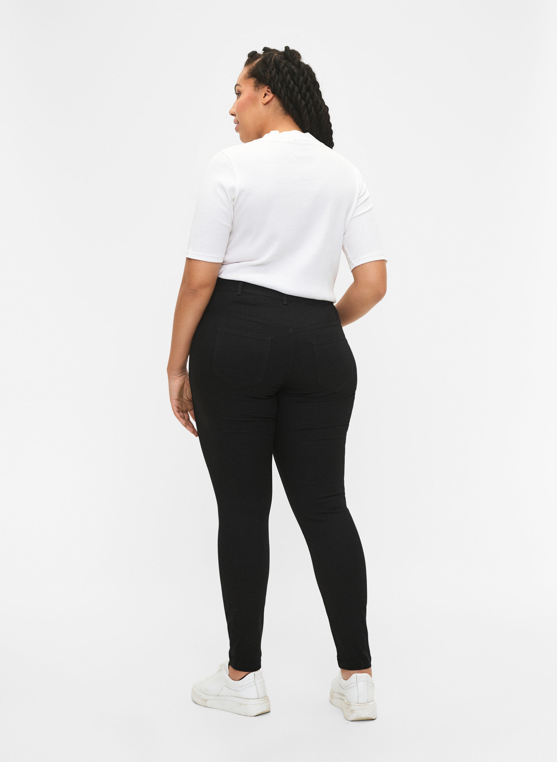 Super slim Amy jeans med høj talje