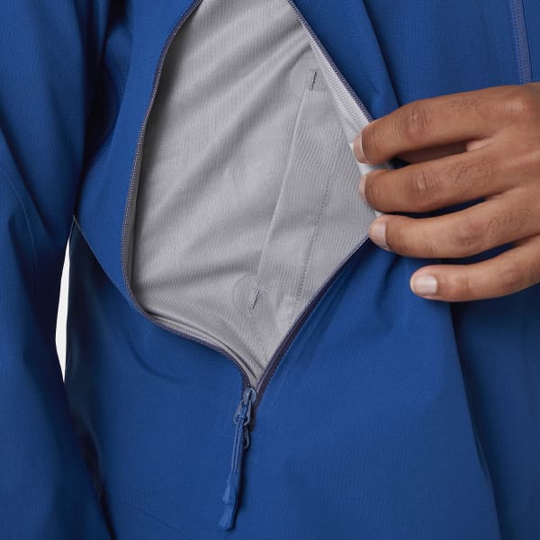 Veste ski de randonnée HELLY HANSEN VERGLAS INFINITY SHELL JACKET DEEP FJORD
