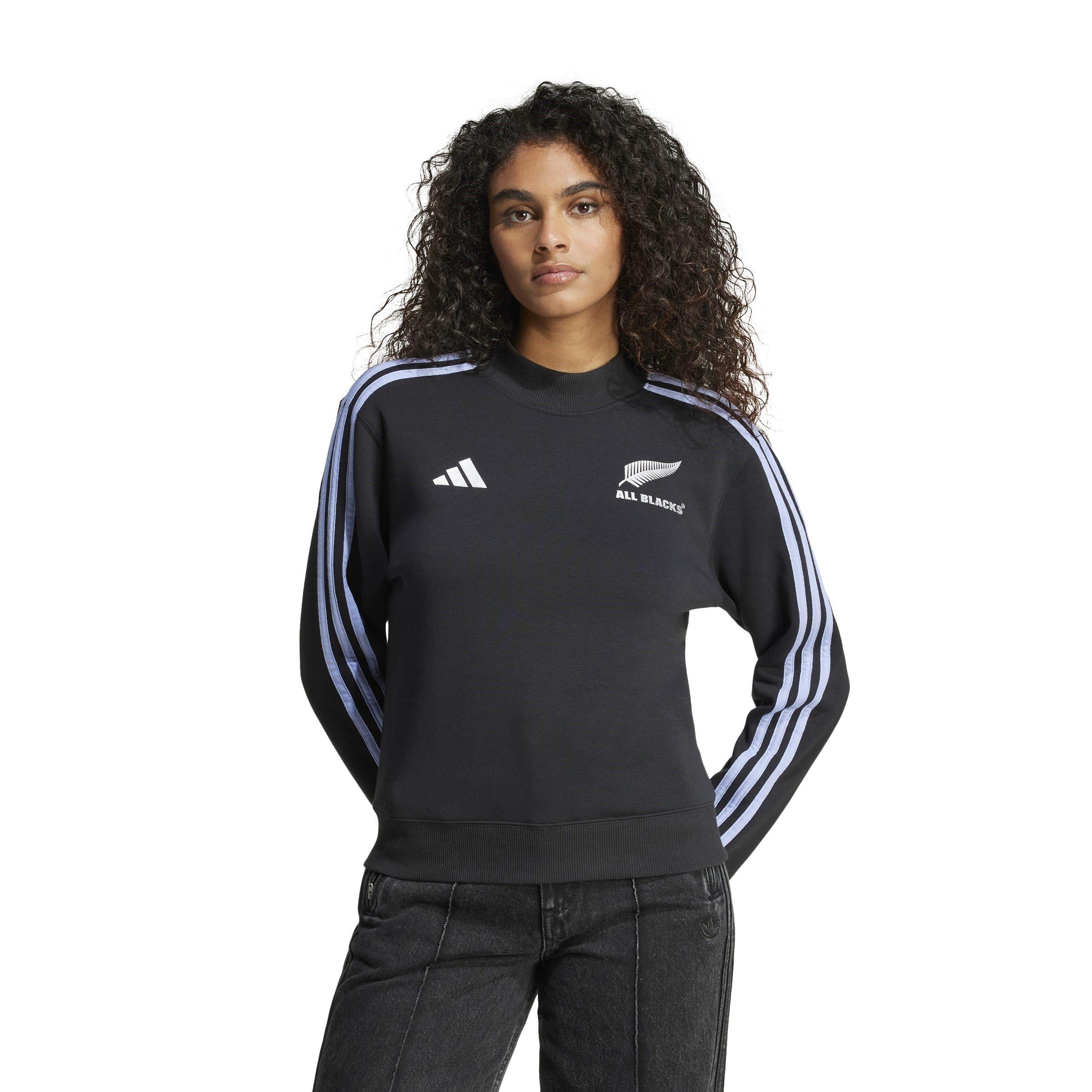 adidas All Blacks Rugby Long Sleeve Sweatshirt Womens
