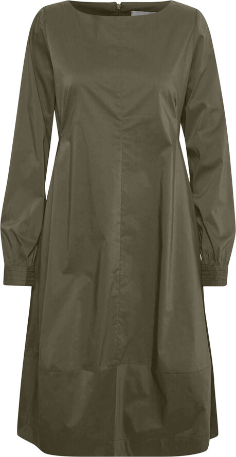 Culture CUantoinett Dress Burnt olive