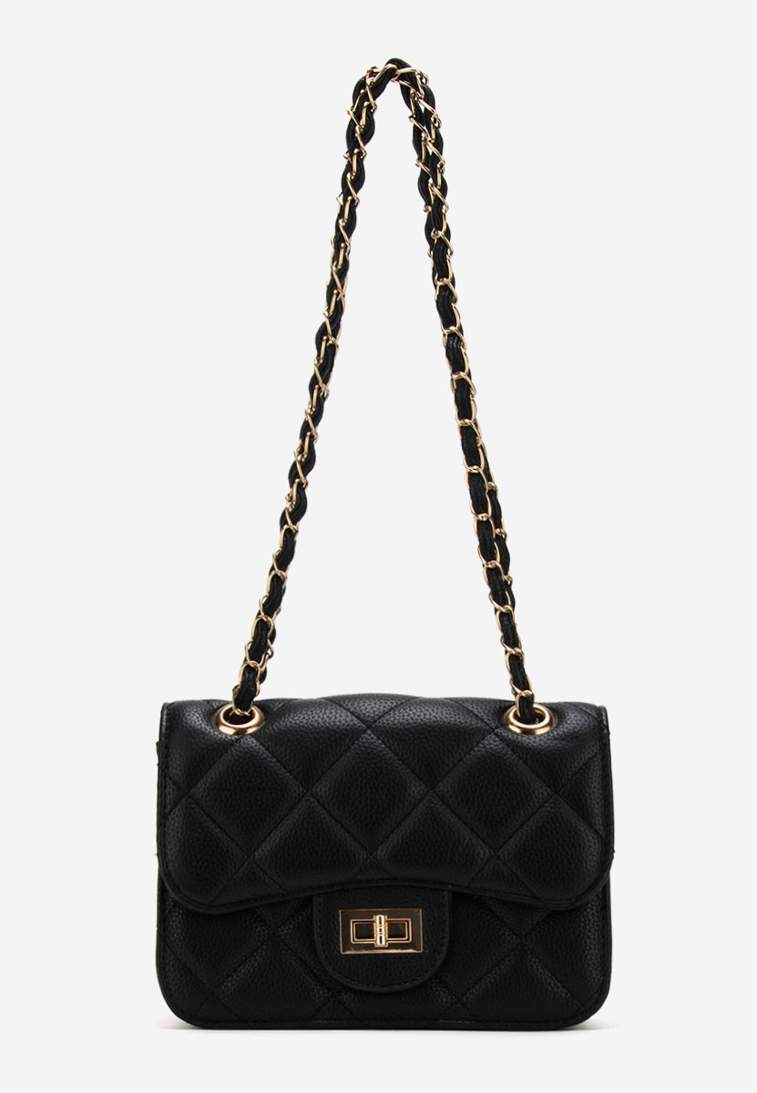 Sac bandoulière femme noire Ellodia V3