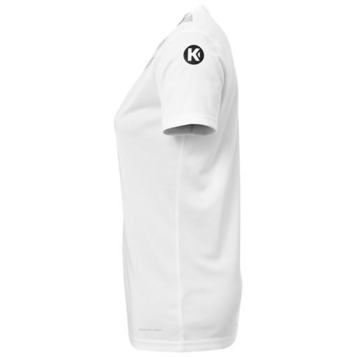 Camisa Core 2.0 Feminina Blanco/gris Oscuro Mezcla Kempa