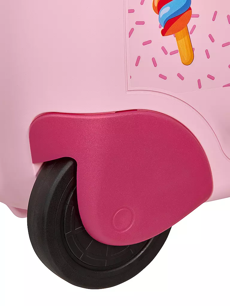 SAMSONITE Kinder Trolley mit vier Rollen DREAM2GO Ice Cream rosa