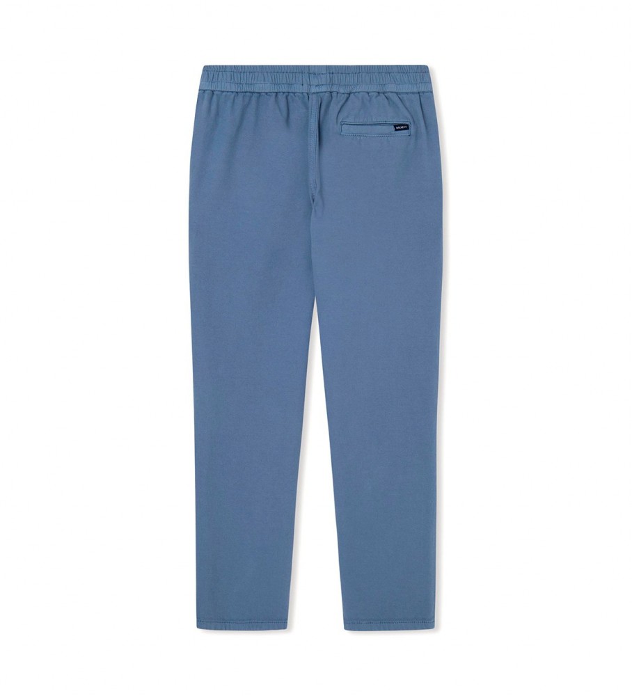 Calça Jogger Azul Texturizada Hackett