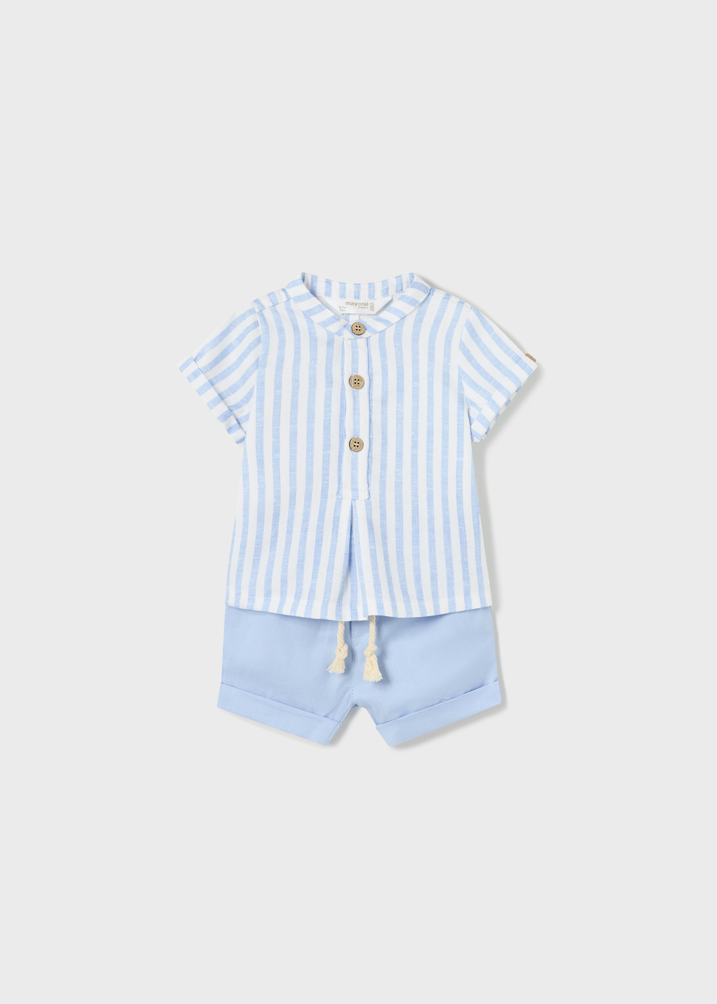 Conjunto de algodão de 2 peças para recém-nascido