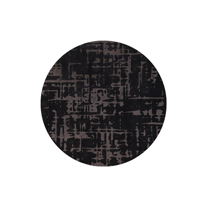 Rond modern vloerkleed - Structures Baobab 9200