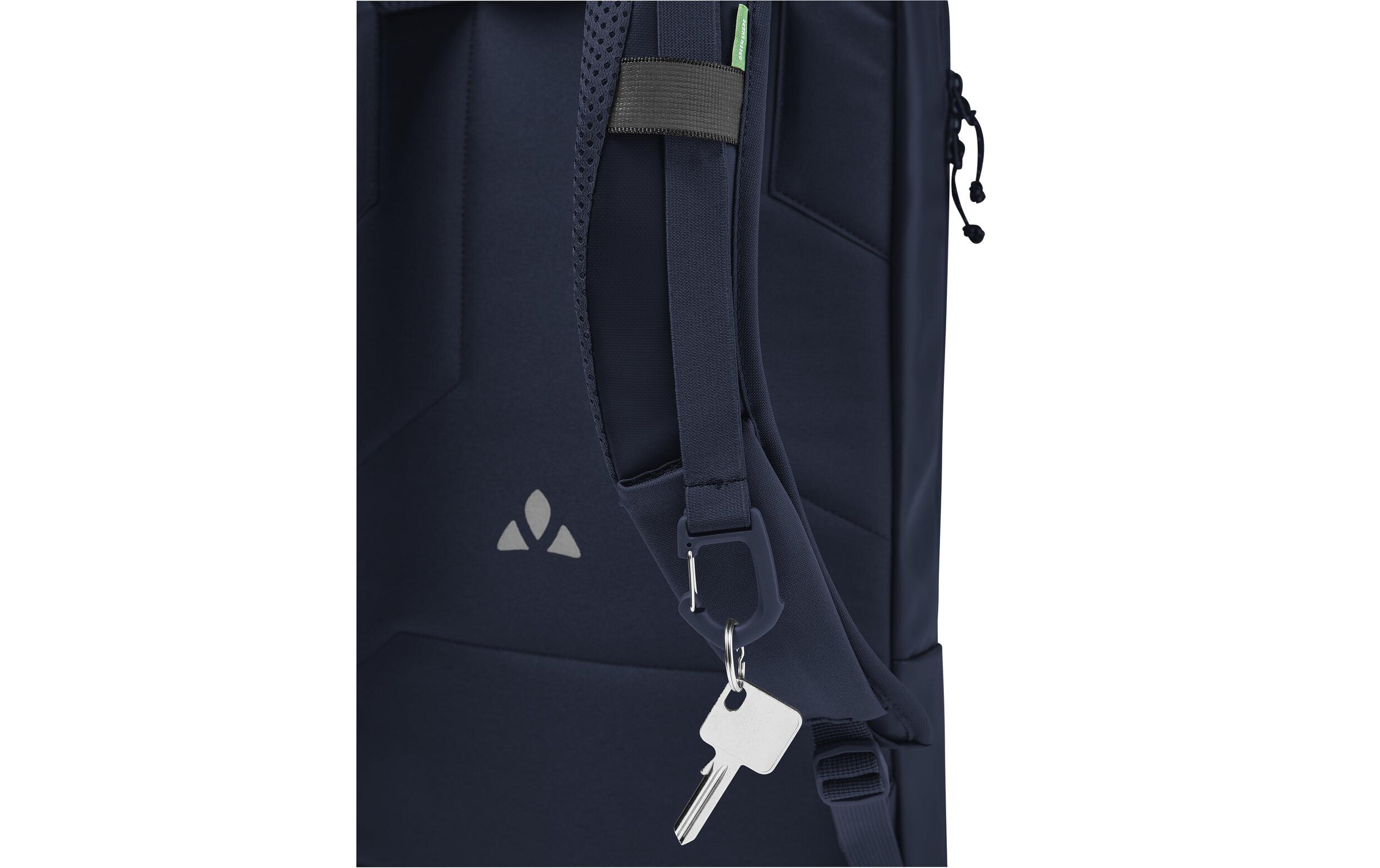 Mineo Backpack 17 BlauTagesrucksack mit Laptopfach und Lichtleiste