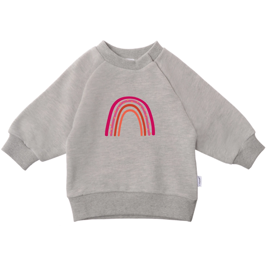 Liliput Sweatshirt Regenbogen grau