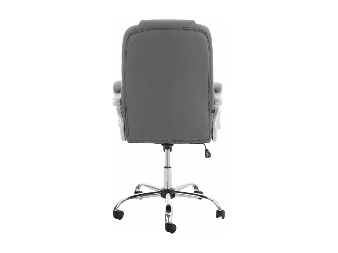 Chaise de bureau - Similicuir & Métal - Gris - Apoll XL