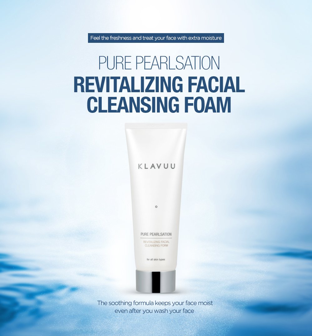 PURE PEARLSATION Revitalizing Facial Cleansing Foam
