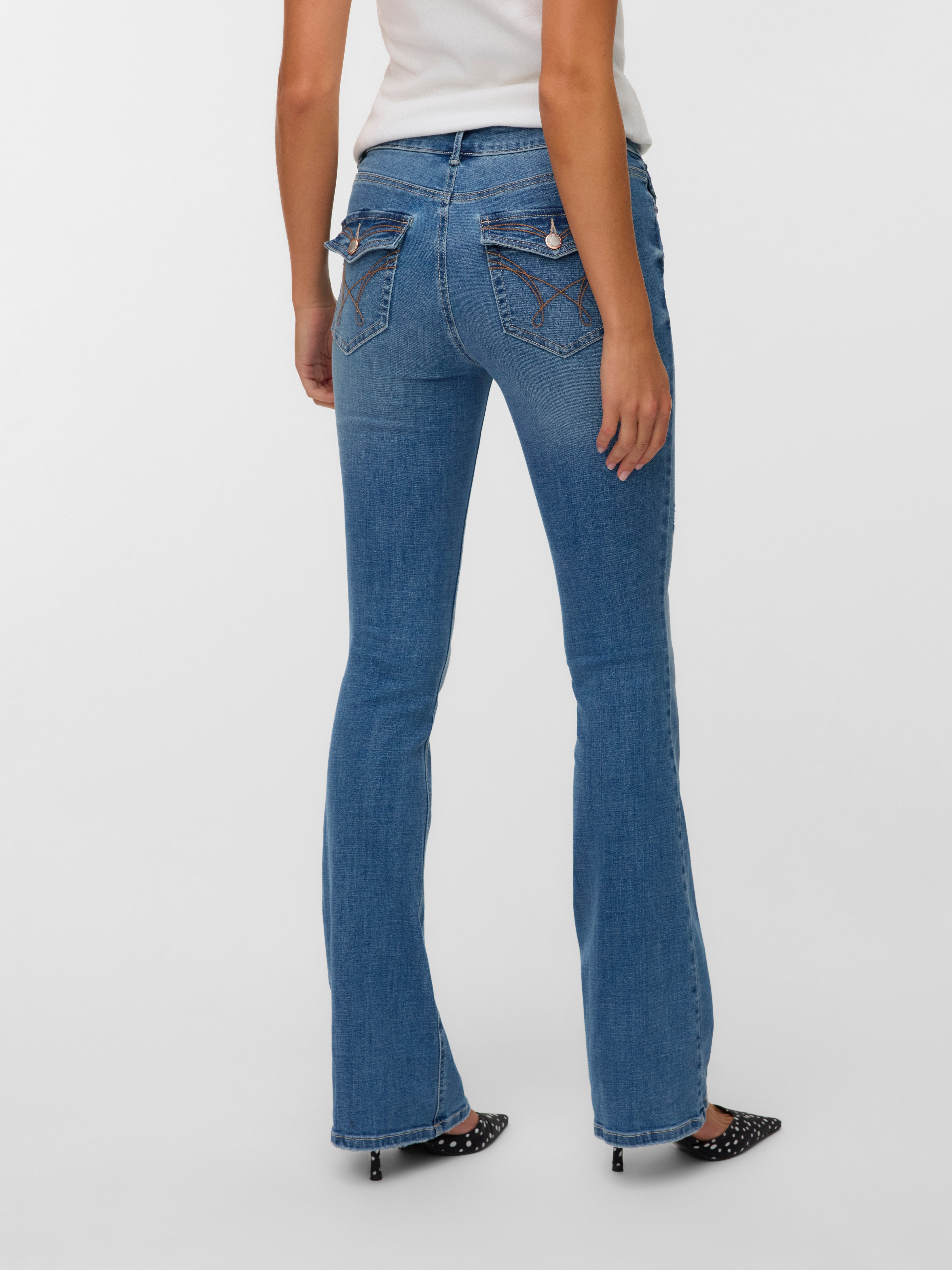 VMCAMILLE Low rise Flared fit Jeans