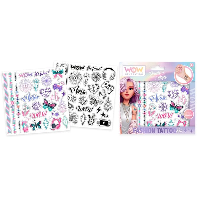 WOW Generation - Tattoo Set - 50 Tattoos