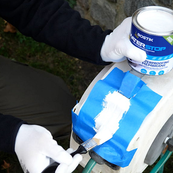 Membrane d'étanchéité Bostik Waterstop universel blanc 1 kg
