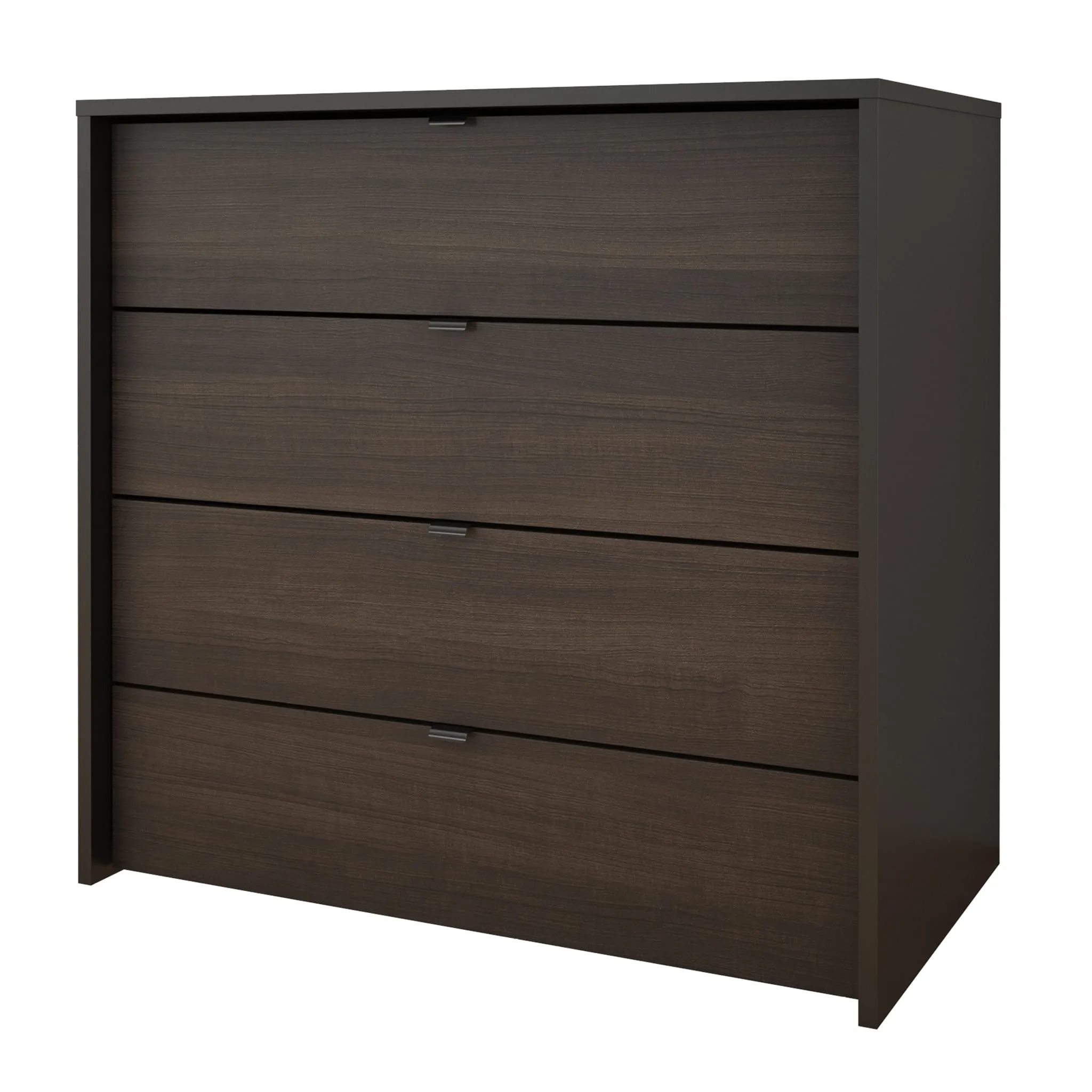 Nexera Bureau 4 Tiroirs Celeste - Noir et Ébène