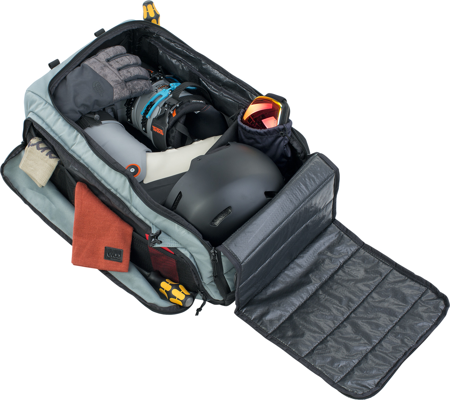 EVOC Gear Bag Rygsæk 55 L Stål