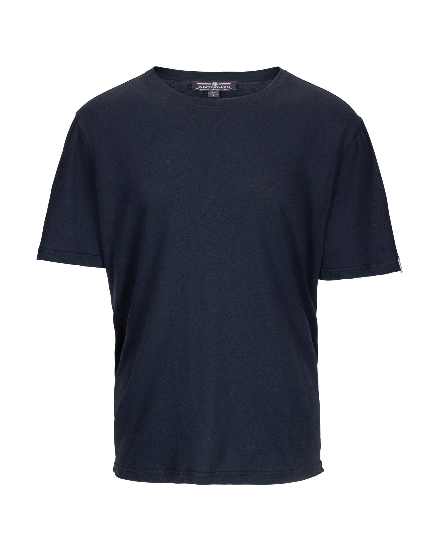 Amundsen Linen Tee Faded Navy