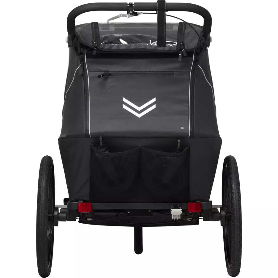 AXKID Kinderfahrradanhänger Grand Tour black