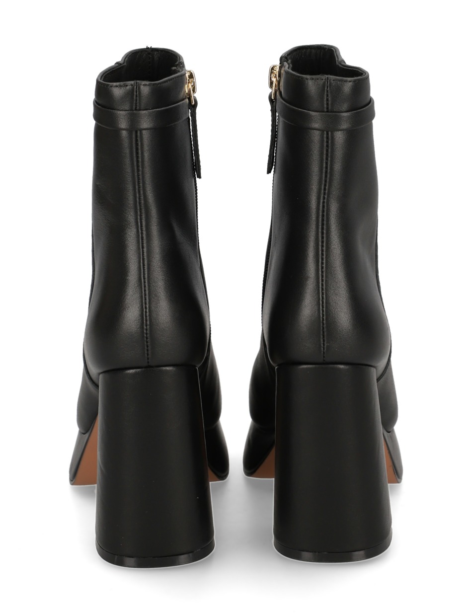 Glattleder Stiefelette