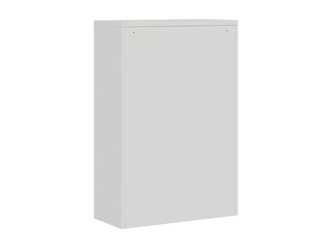 Armoire de bureau 90x40x140 cm Acier Gris