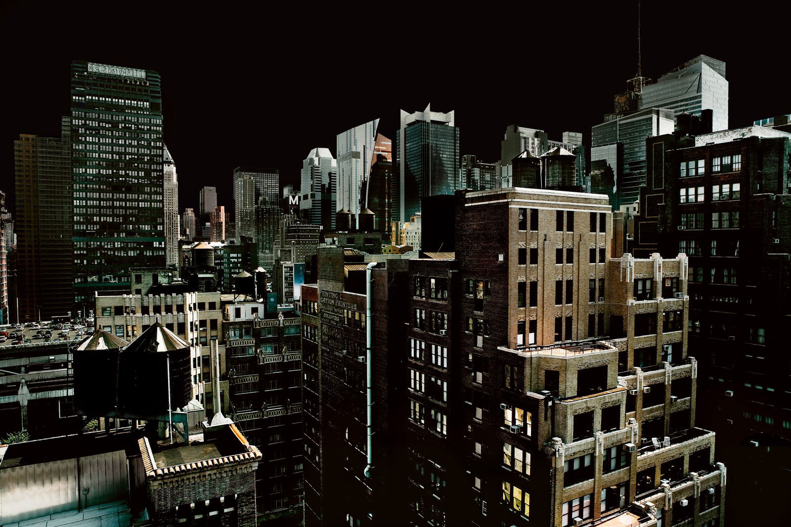 Darklight I by Lutz Hilgers - Limited Edition. Edition of: 100. Signed.