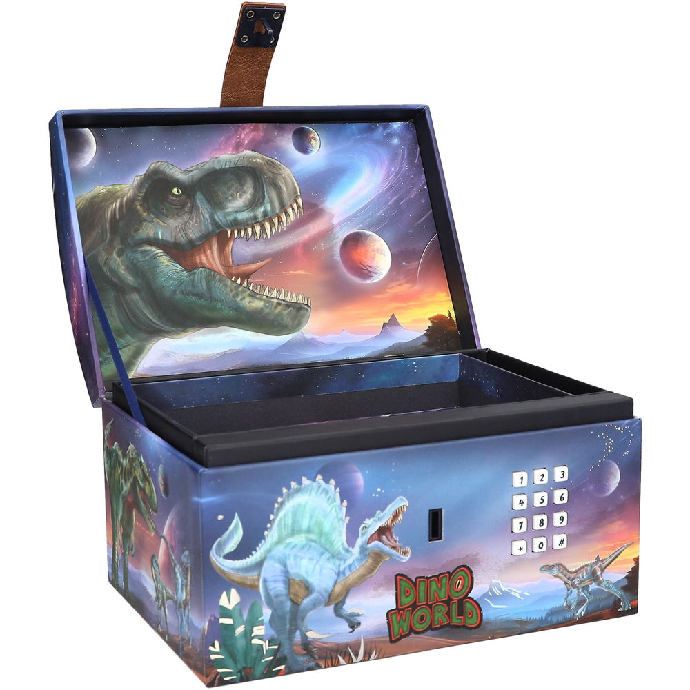 Køb Dino World Skattekiste Med Kode, Lyd Og Lys