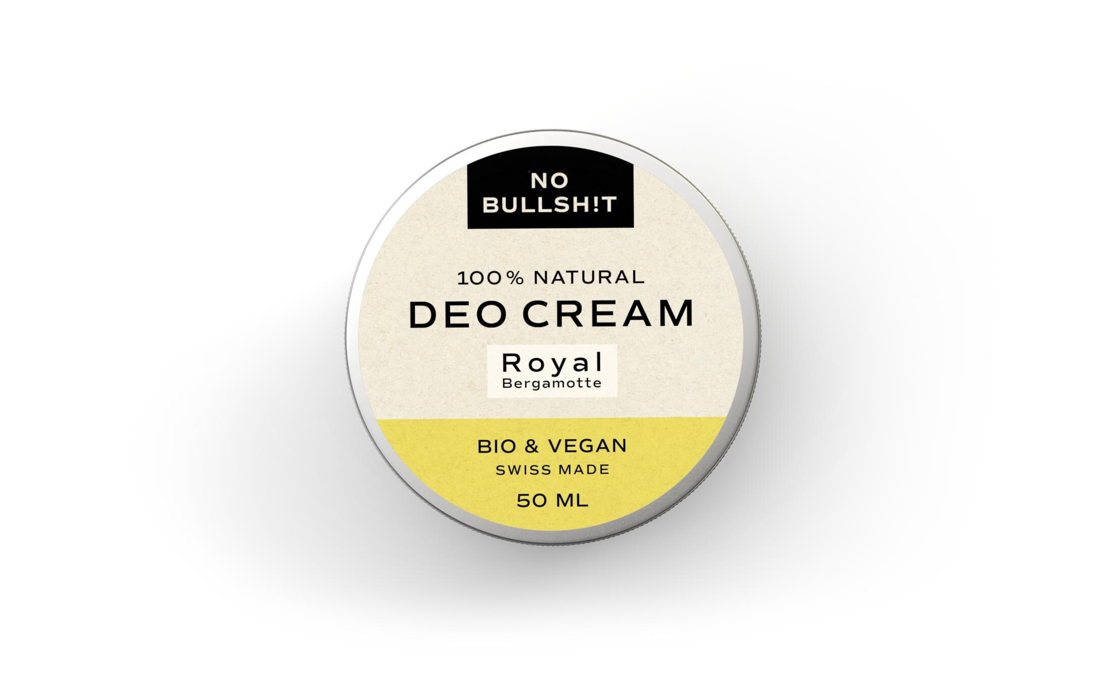 Deo Cream Royal 50 mlNatürliche, vegane Deo Cream ohne künstliche Duft- und Farbstoffe