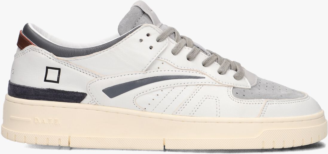 witte d.a.t.e lage sneakers torneo colored
