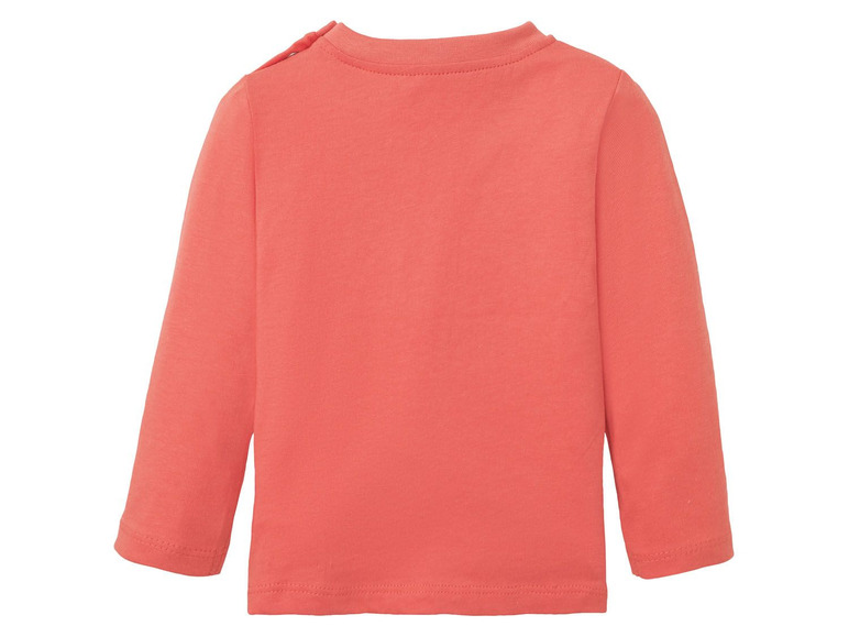 2 shirts met lange mouwen voor babymeisjes