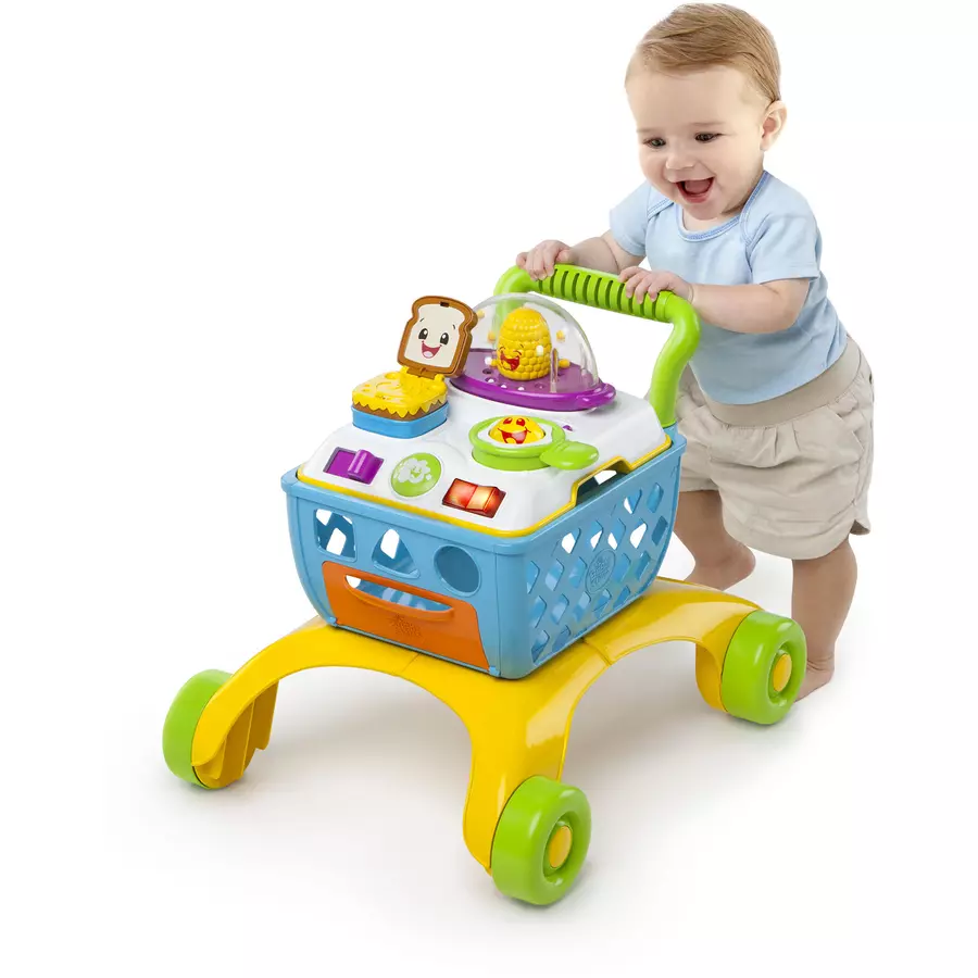 Bright Starts 4-in-1 Einkaufs- und Laufwagen, Shop ‘n Cook Walker™