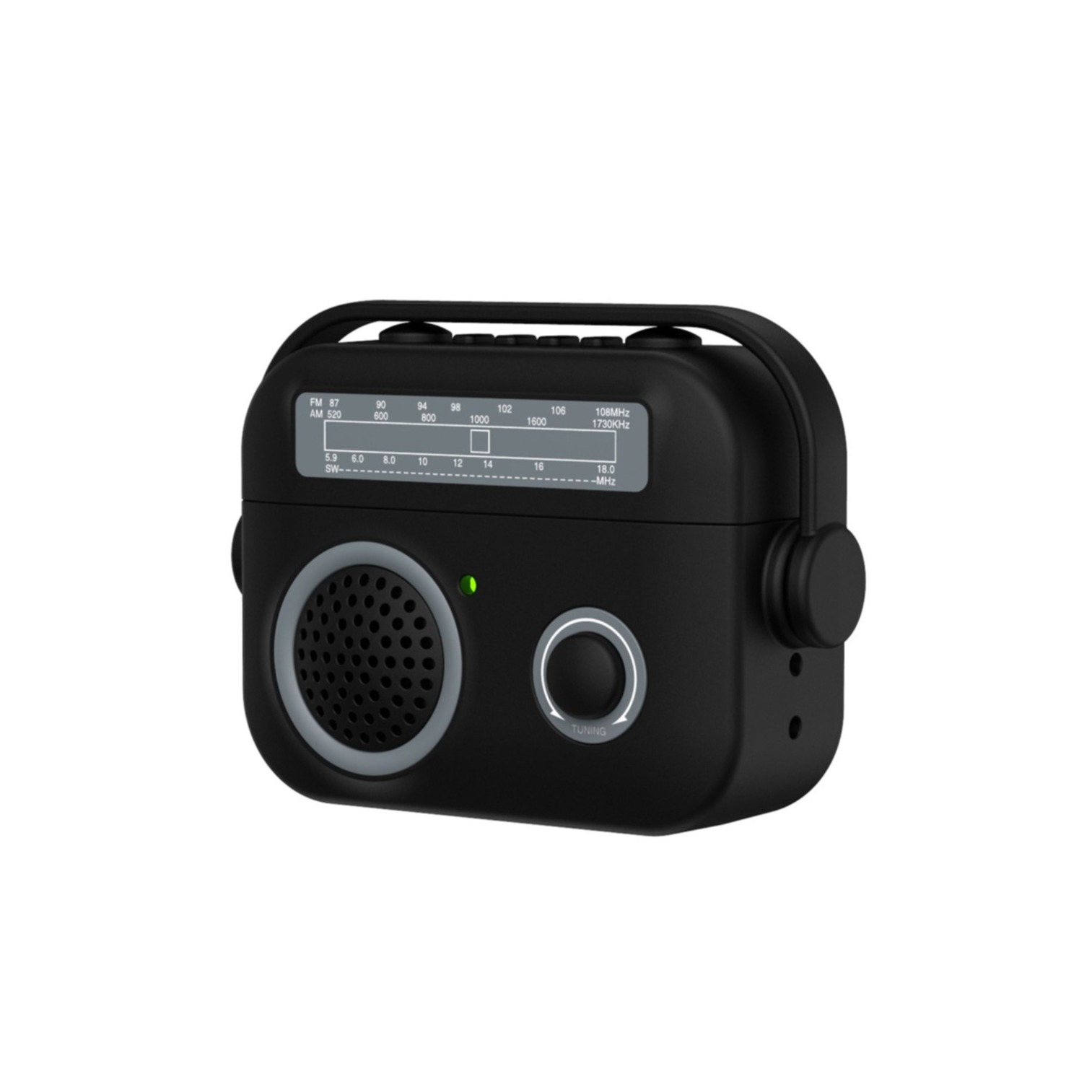 AirPods Pro 2 / AirPods Pro Gummi Case Schutzhülle - Retro Radio