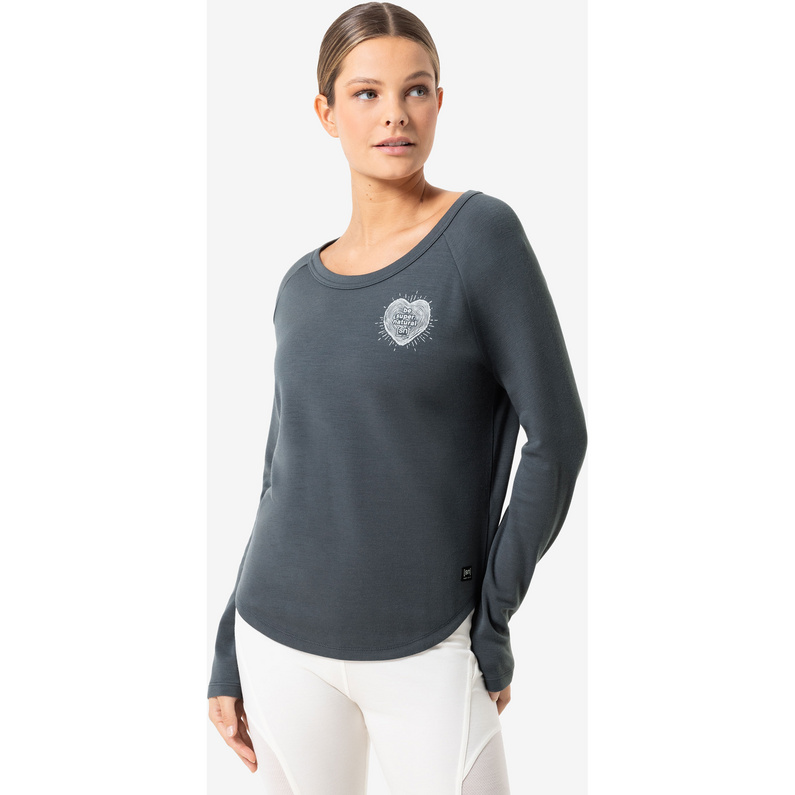 Super.Natural Damen Little Heartwood Crew Pullover